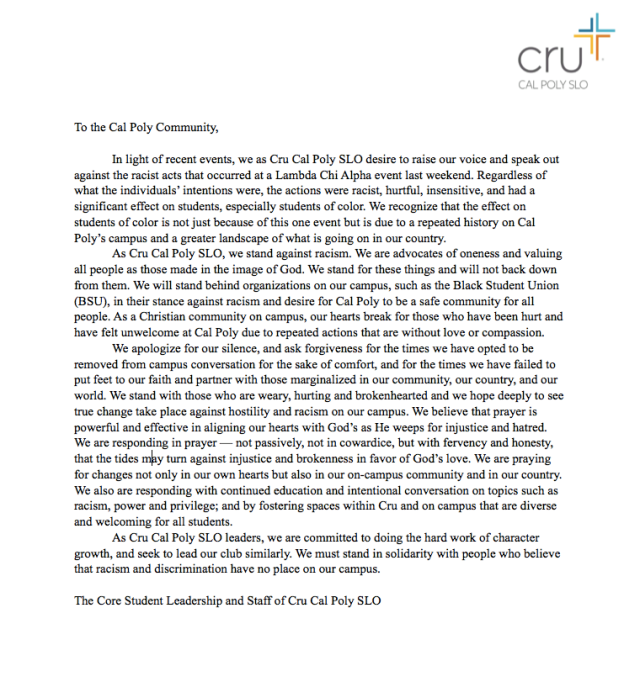 Cru Cal Poly response letter.png